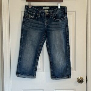 Maurices Blue Ankle Cropped Jeans Casual Style